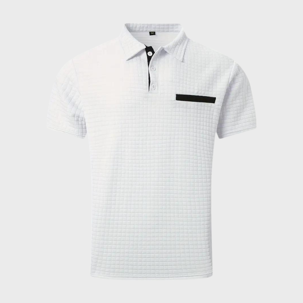 Slim fit polo for men - elegant and comfortable cut