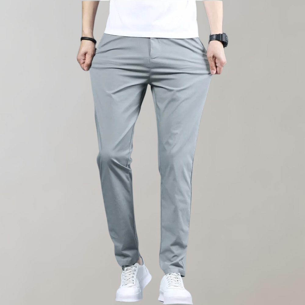 Derek Mens Comfortable Slim Fit Casual Pants For Everyday Wear By TrendAura With Easy Movement And All Day Comfort