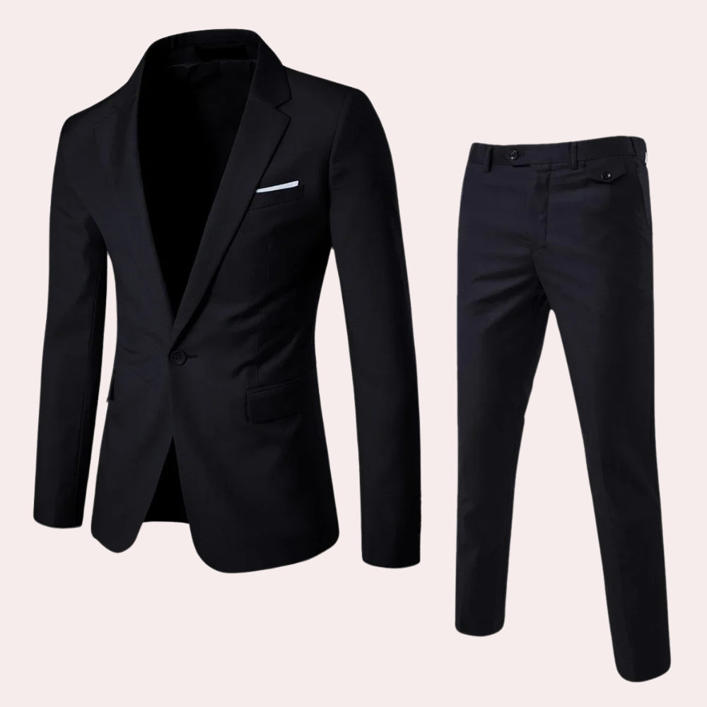 Mens Slim Fit Burgundy Suit Set With Single Button Blazer And Trousers For Formal Or Smart Casual Wear