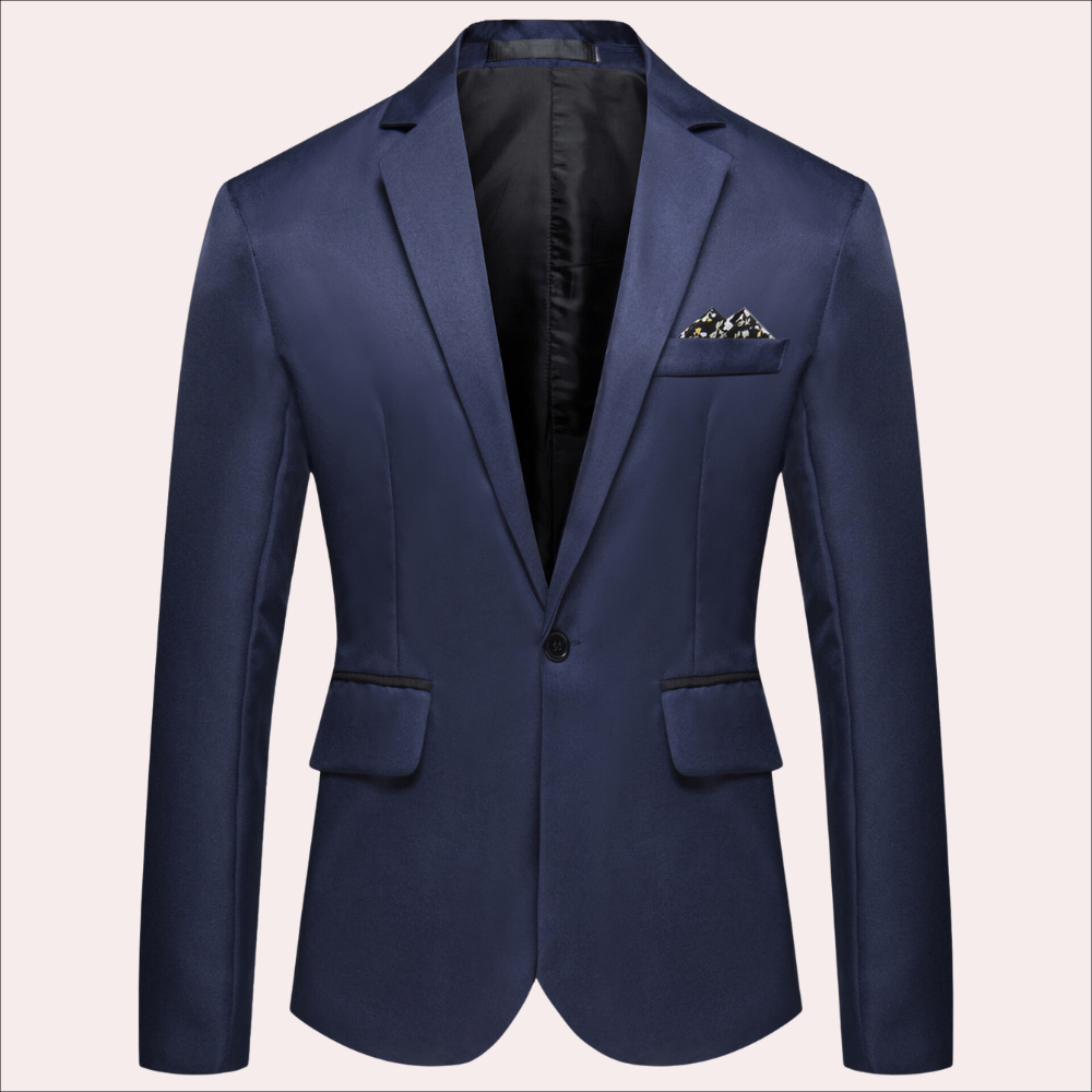 James Men’s Modern Formal Business Blazer By TrendAura Tailored Jacket For Meetings And Evening Events