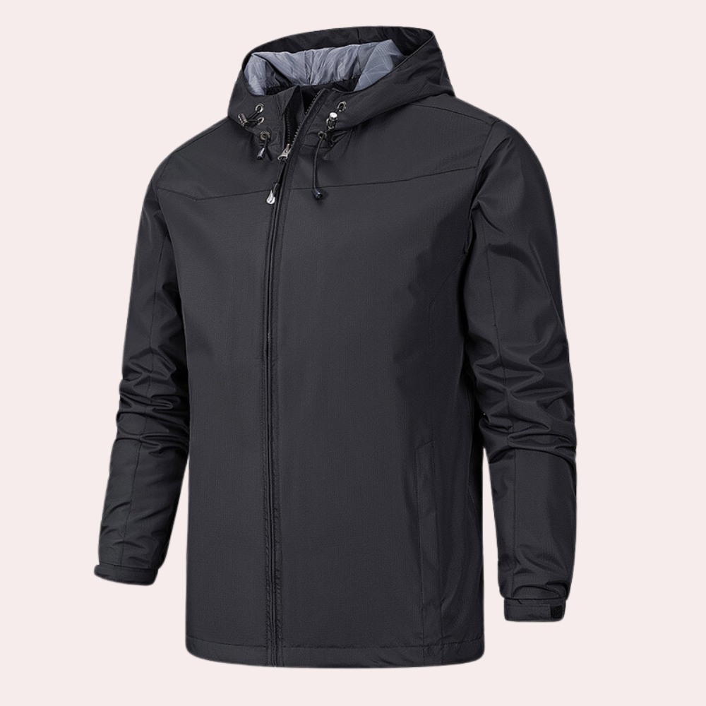 Men's Windbreaker Jacket With Advanced Protection For Cold Weather Comfort And Modern Urban Style