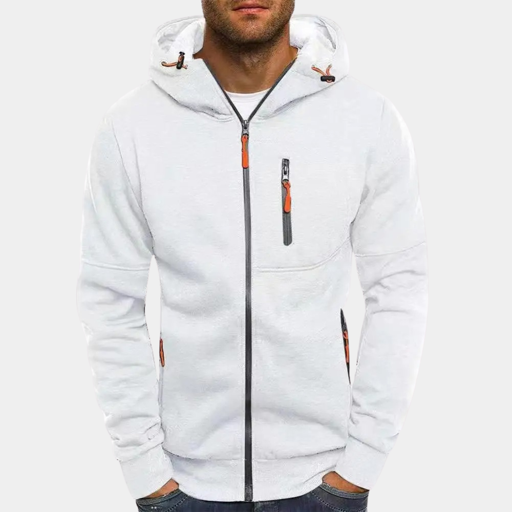 JACKS Lightweight Zip Up Hoodie For Men With Hood Comfortable Summer Pullover Versatile Everyday Wear