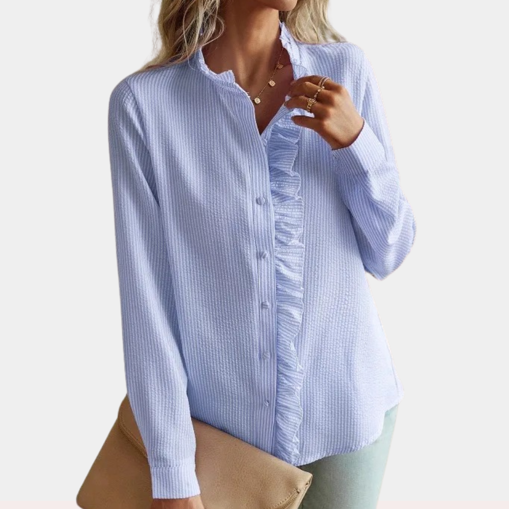 Emilia | Elegant Women's Blouse Striped