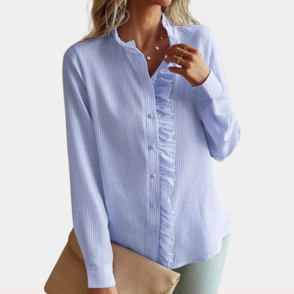 Emilia | Elegant Women's Blouse Striped