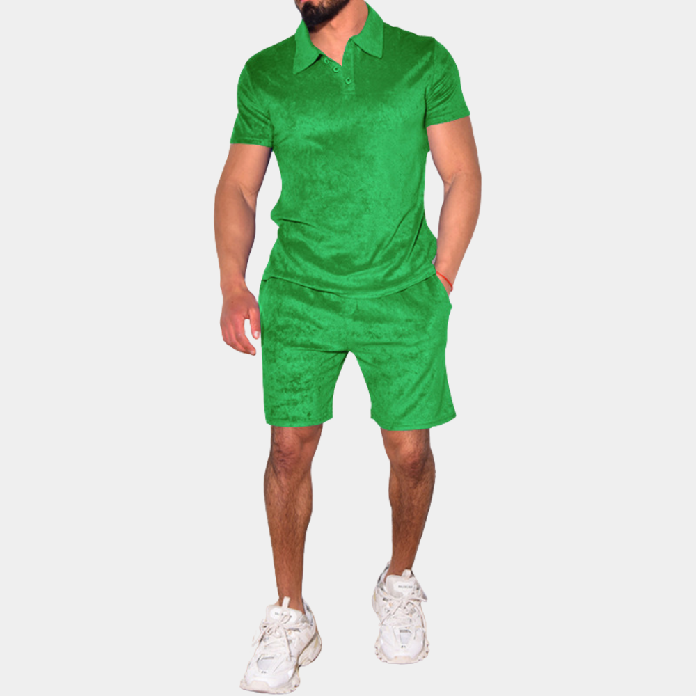 Jordy Mens Grey Two Piece Set With Effortless Fit And Modern Comfort For Fashion Conscious Men