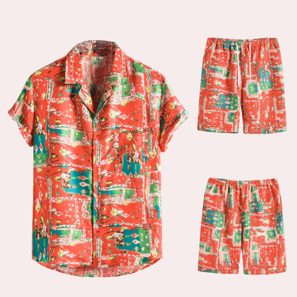Eric | Men's Hawaiian Set