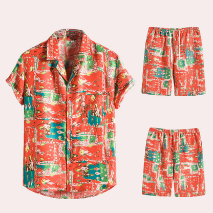 Eric | Men's Hawaiian Set