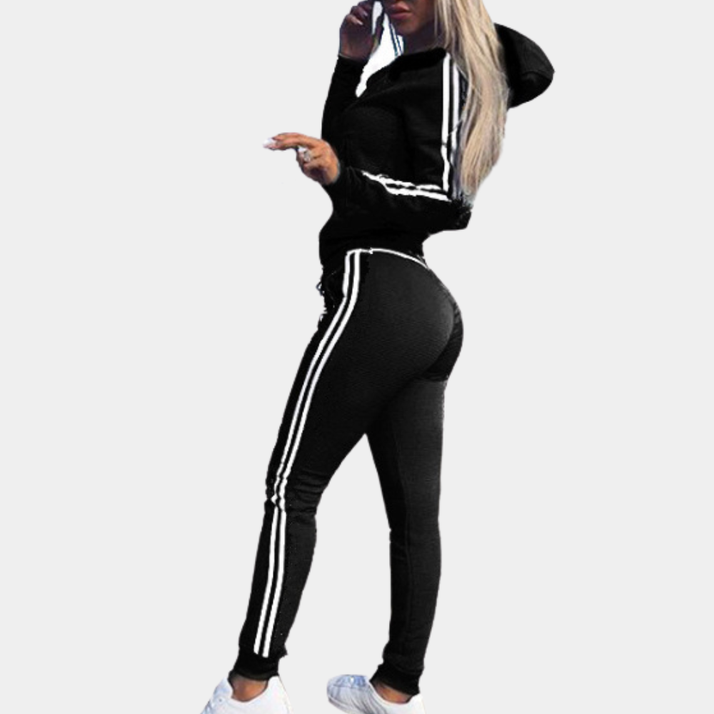 Kristi 2 Piece Tracksuit For Women Cozy Loungewear Set With Hoodie And Sweatpants
