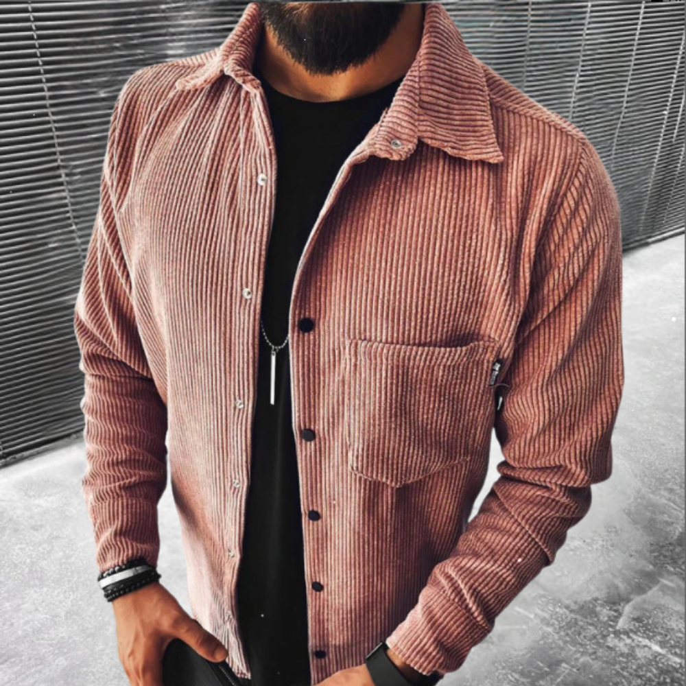 Men's Classic Checked Flannel Shirt With Long Sleeves Button Closure Regular Fit