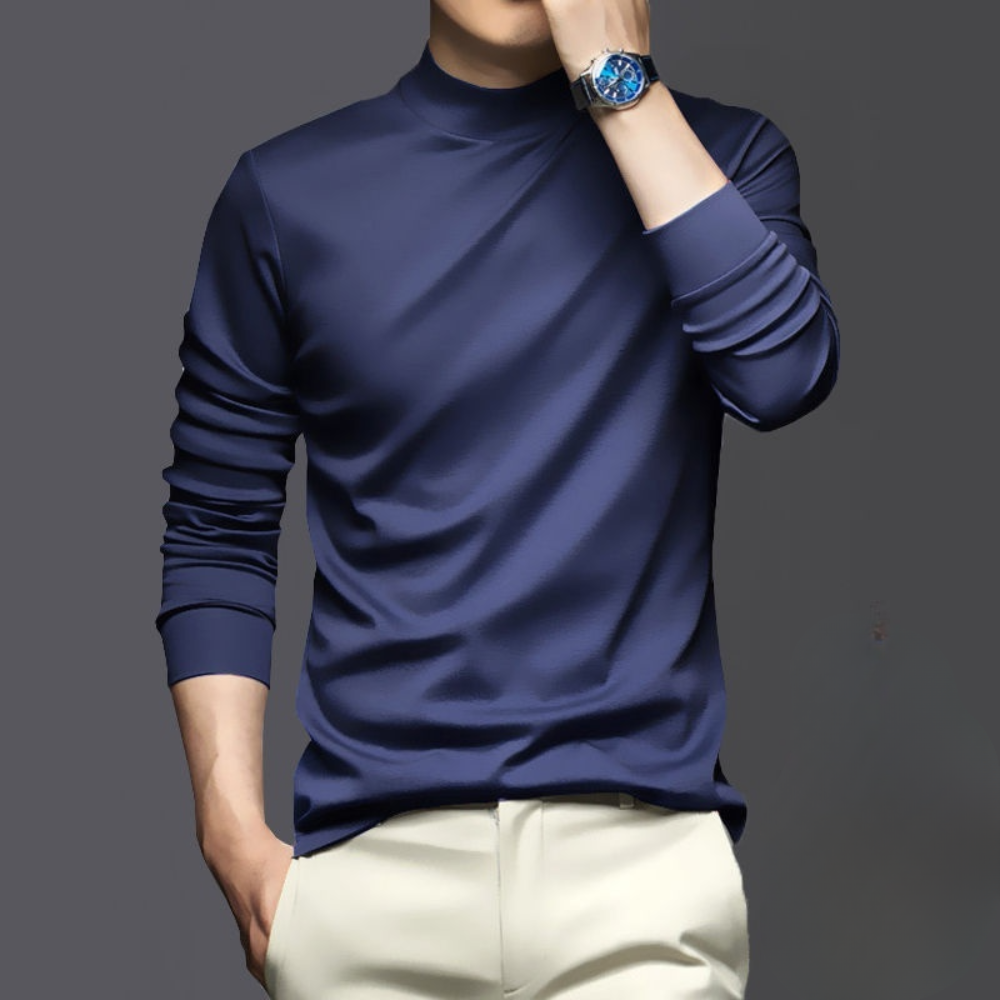 Acalan Mens T Shirt Classic Fit For Cold Days Warm Breathable Lightweight Comfort