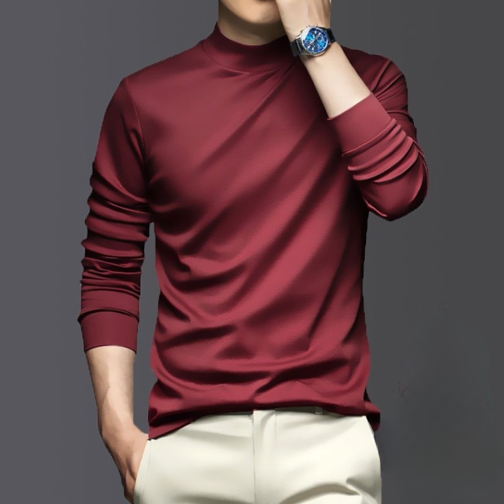 Acalan Mens T Shirt Classic Fit For Cold Days Warm Breathable Lightweight Comfort