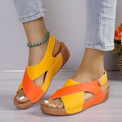 Nelema Platform Sandals for Women Comfort and Style Ideal for Travel and City Walks