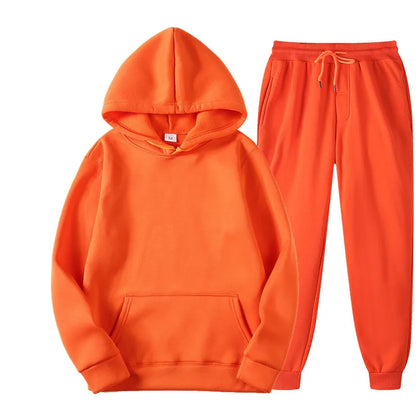 Men's Hoodie Set Ultra Cozy Lounge Wear With Soft Breathable Fabric For Men Everyday Comfort And Style