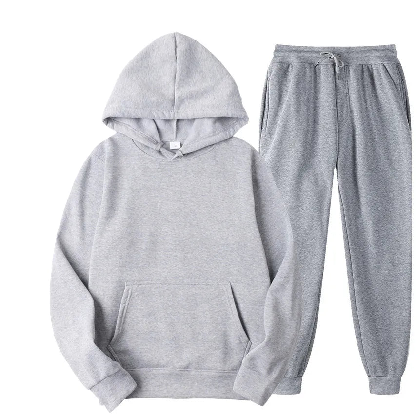 Men's Hoodie Set Ultra Cozy Lounge Wear With Soft Breathable Fabric For Men Everyday Comfort And Style