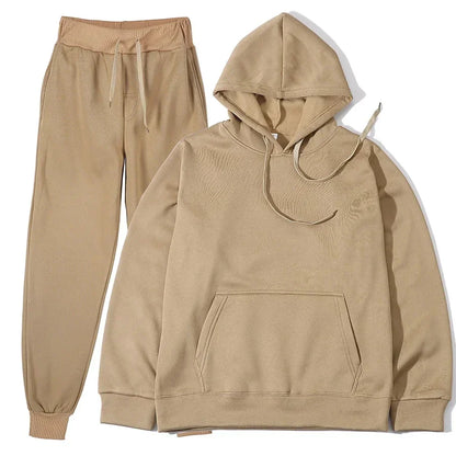 Men's Hoodie Set Ultra Cozy Lounge Wear With Soft Breathable Fabric For Men Everyday Comfort And Style
