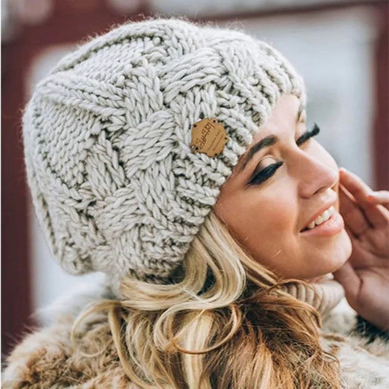 Soft and fashionable knitted hat for women and men