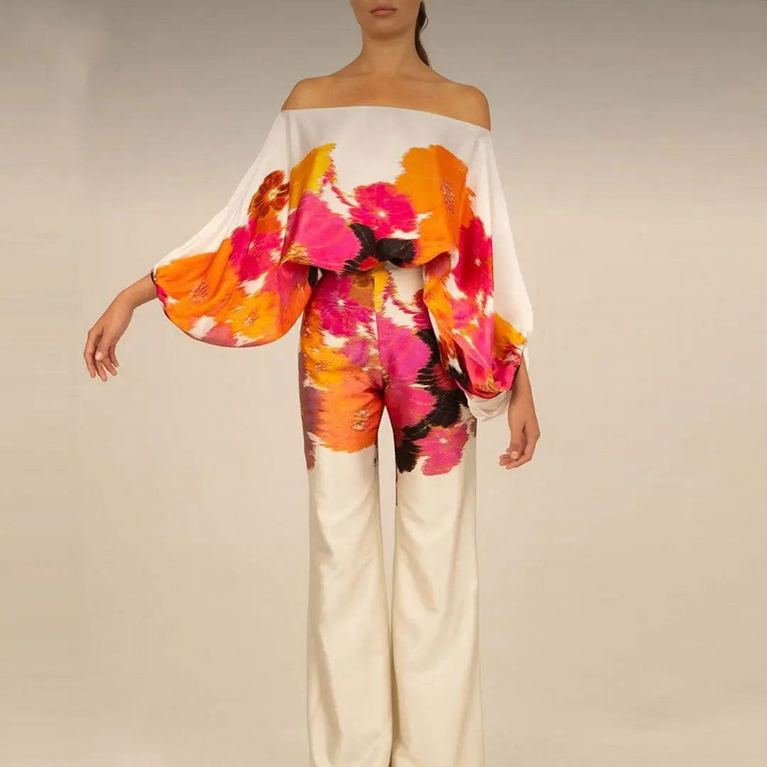 Julie - Satin Two-Piece Set