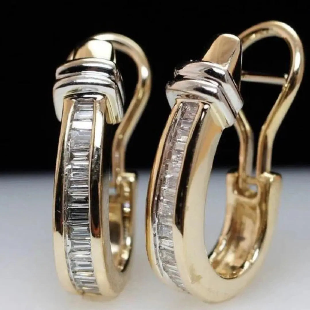 Stephanie - Hoop Earrings - TrendAura