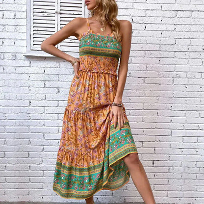 Camilla Floral Tiered Maxi Sundress