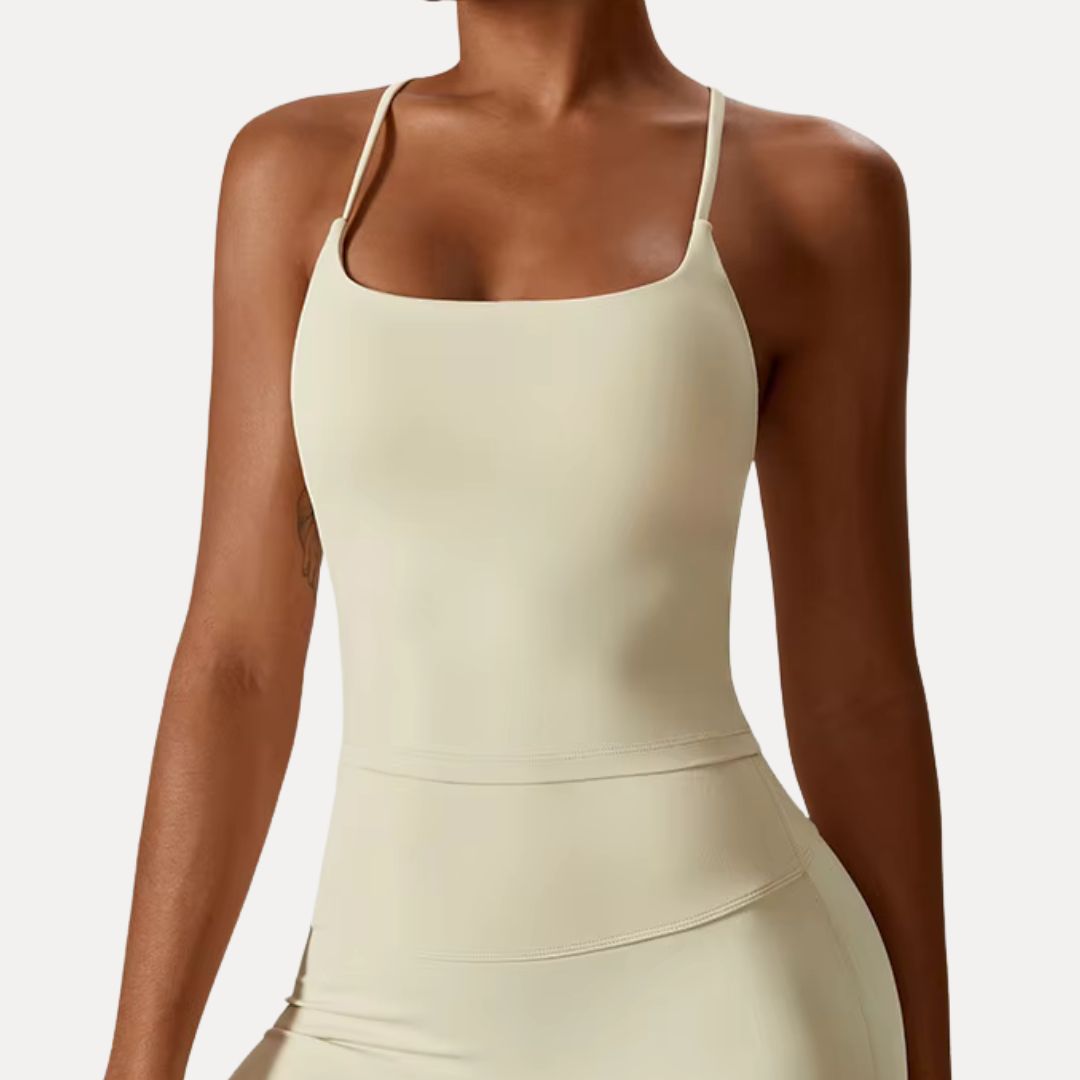 Camilla Sleek Fit Cross-Back Tank