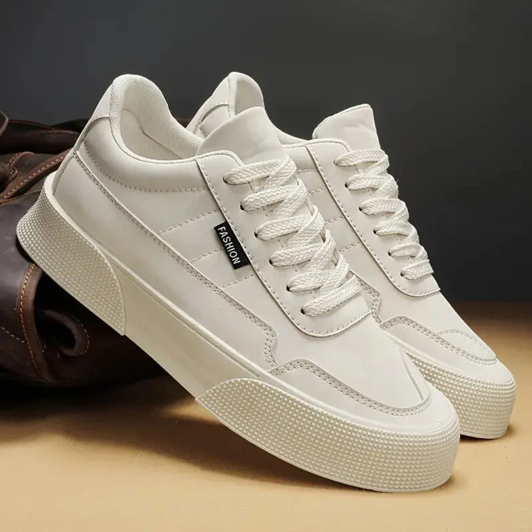 Carl Classic Lace Up Skate Sneakers With Suede Like Upper And Durable Grip Sole For All Day Comfort