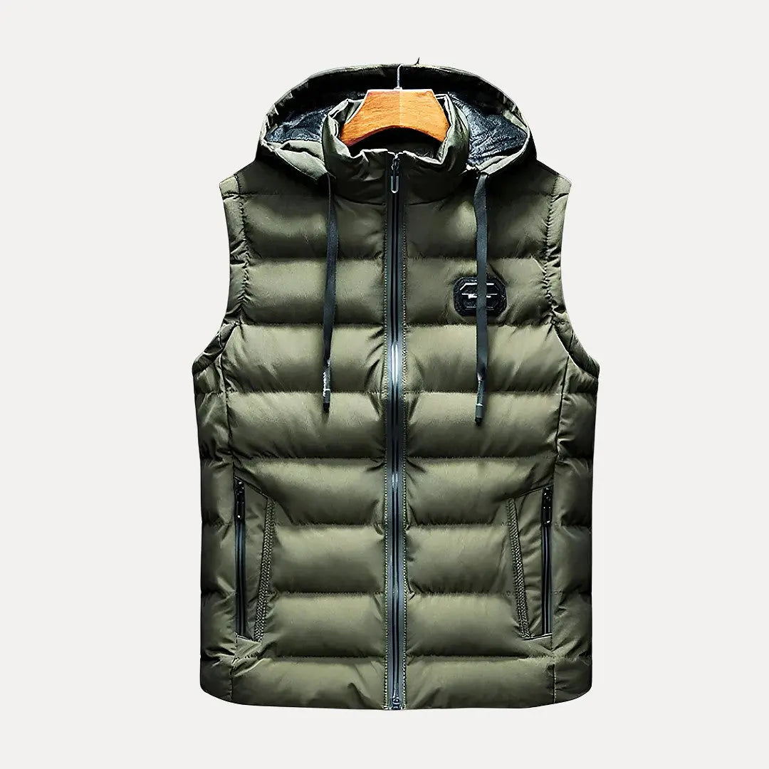 Cassius Luxury Hooded Vest
