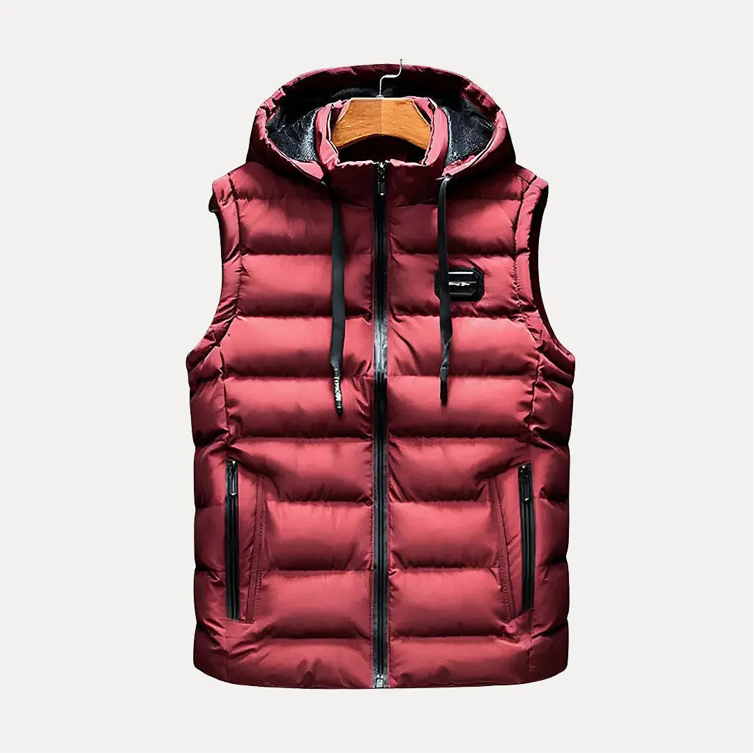 Cassius Luxury Hooded Vest