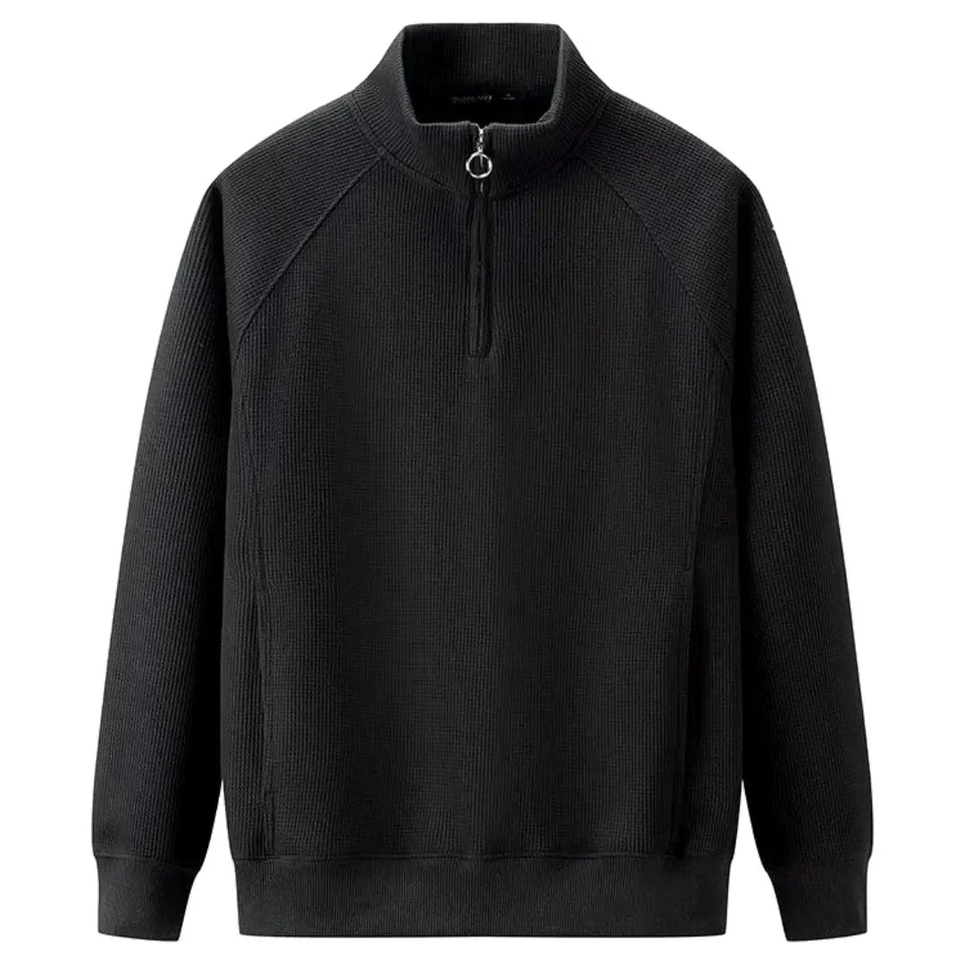 Dylan Waffle-Knit Sweatshirt