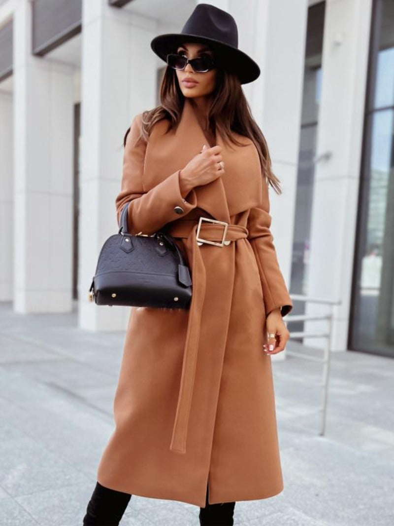 TrendAura | Elegant maxi coat