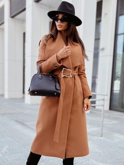 TrendAura | Elegant maxi coat