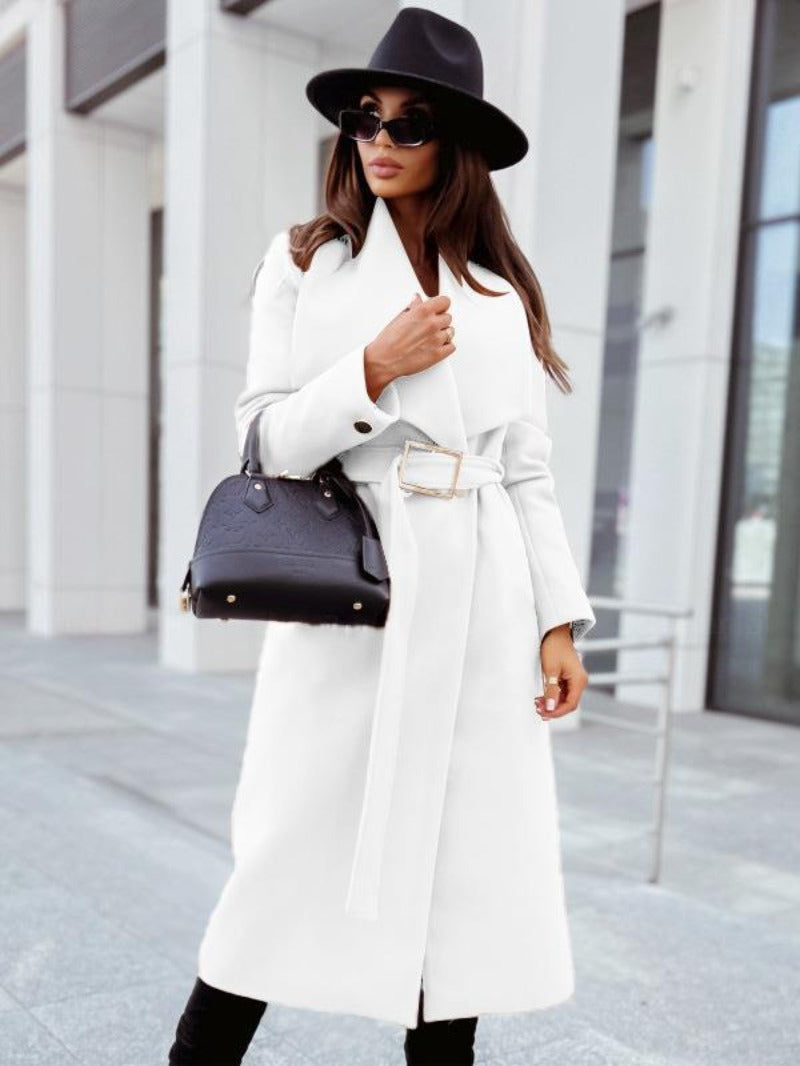 TrendAura | Elegant maxi coat