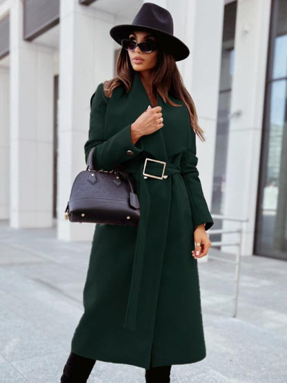 TrendAura | Elegant maxi coat