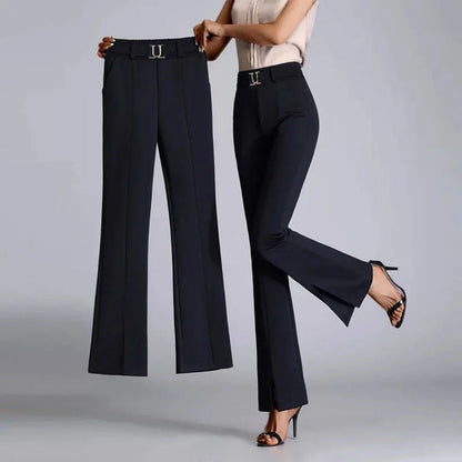 Celeste High-Waist Flared Trousers