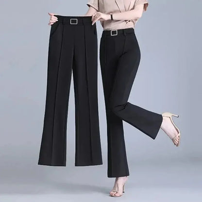 Celeste High-Waist Flared Trousers