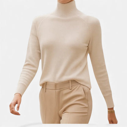 Ancient World | Elegant Women's Wool Turtleneck Sweater