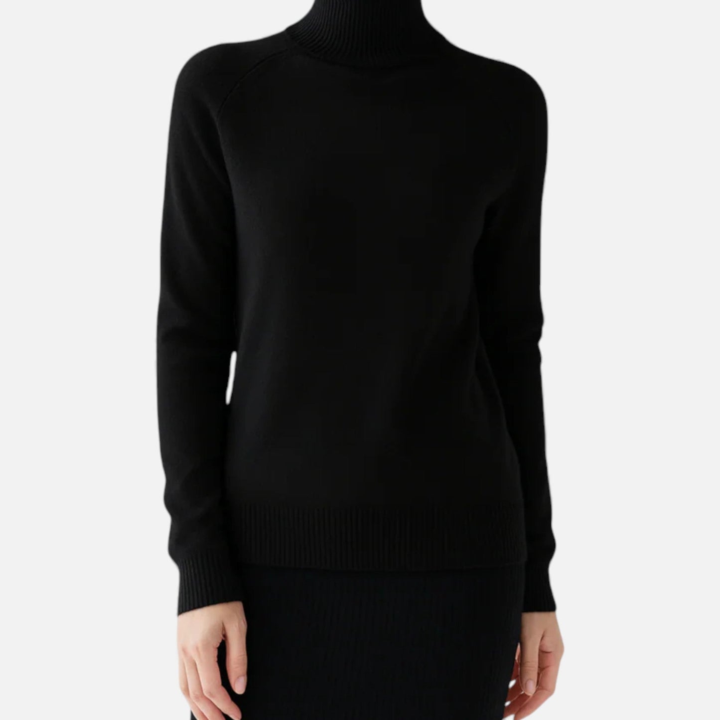 Ancient World | Elegant Women's Wool Turtleneck Sweater