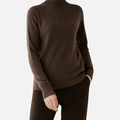 Ancient World | Elegant Women's Wool Turtleneck Sweater