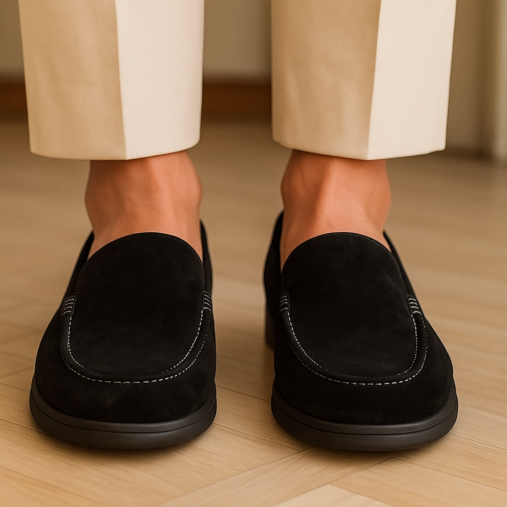 Men's Slip On Loafers Flat Versatile Comfort For Everyday Wear Effortless Style All Day Comfort