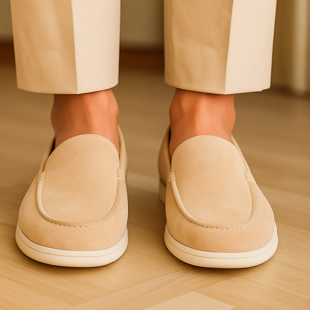 Men's Slip On Loafers Flat Versatile Comfort For Everyday Wear Effortless Style All Day Comfort