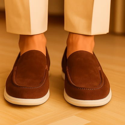 Men's Slip On Loafers Flat Versatile Comfort For Everyday Wear Effortless Style All Day Comfort
