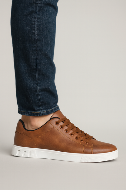 Stylish Leather Sneakers for Men
