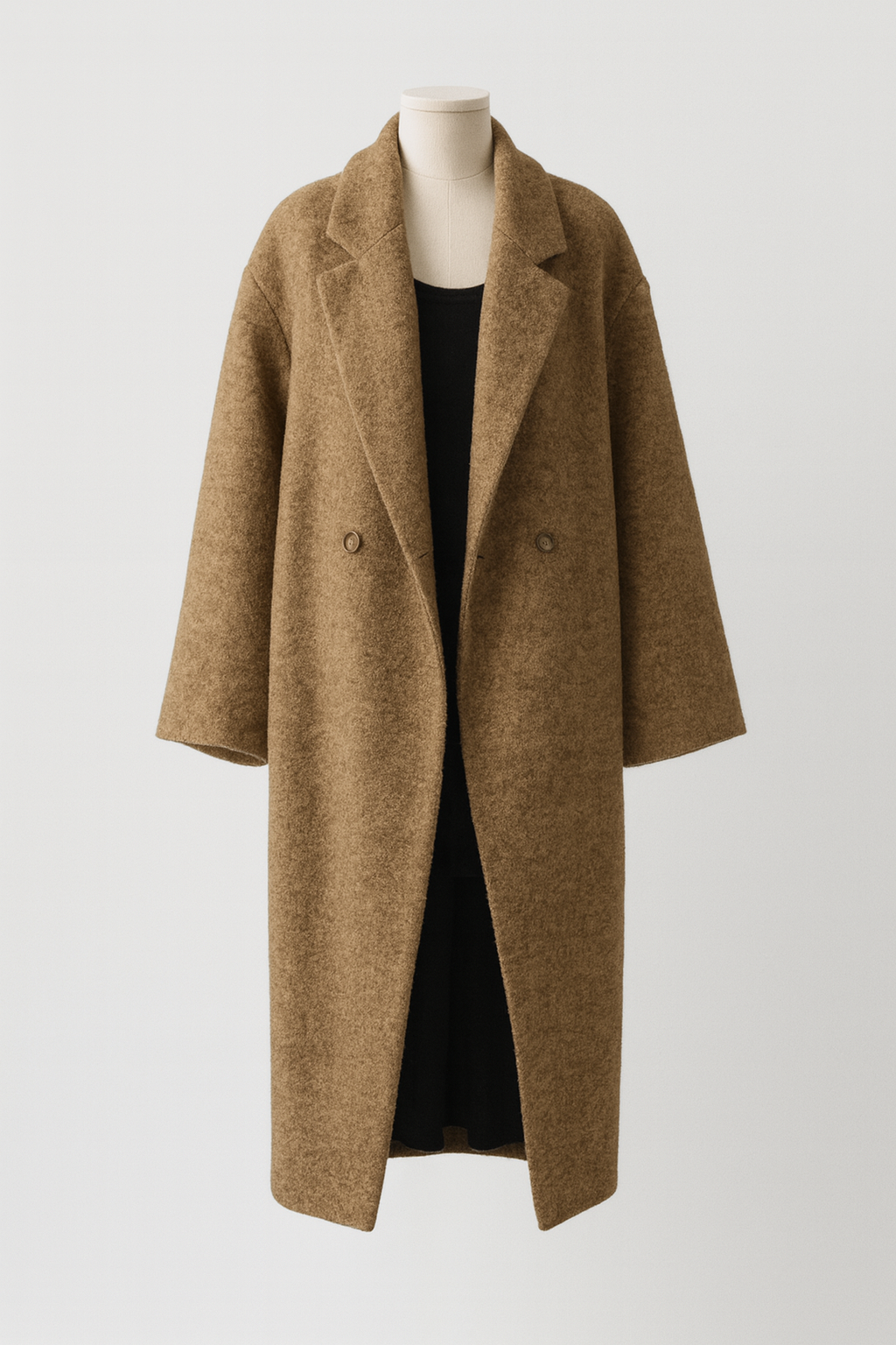 TrendAura | Oversized Wool Coat