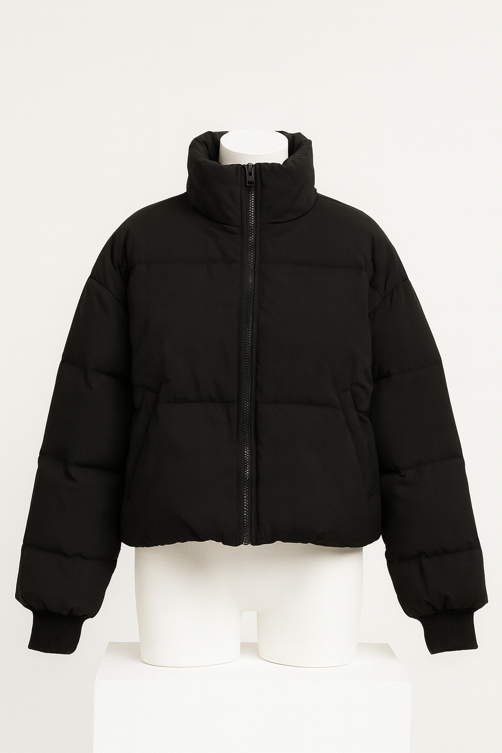 TrendAura | Quilted Puffer Jacket