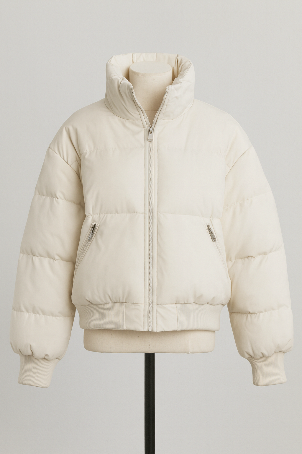 TrendAura | Quilted Puffer Jacket