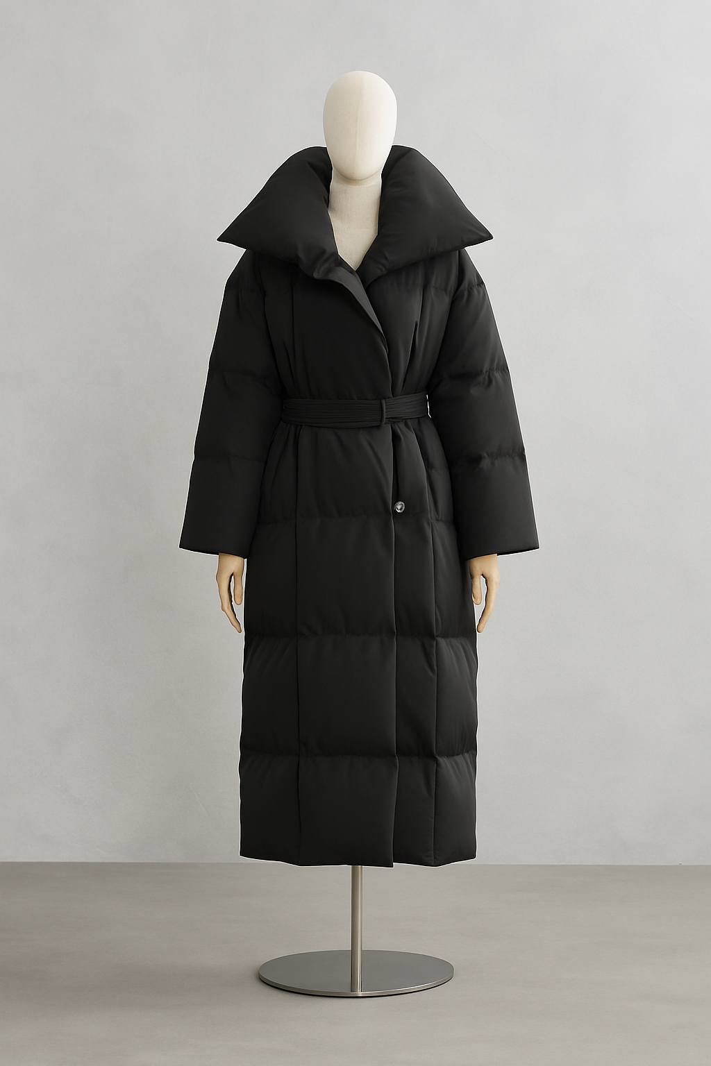 TrendAura | Elegant Long Winter Coat