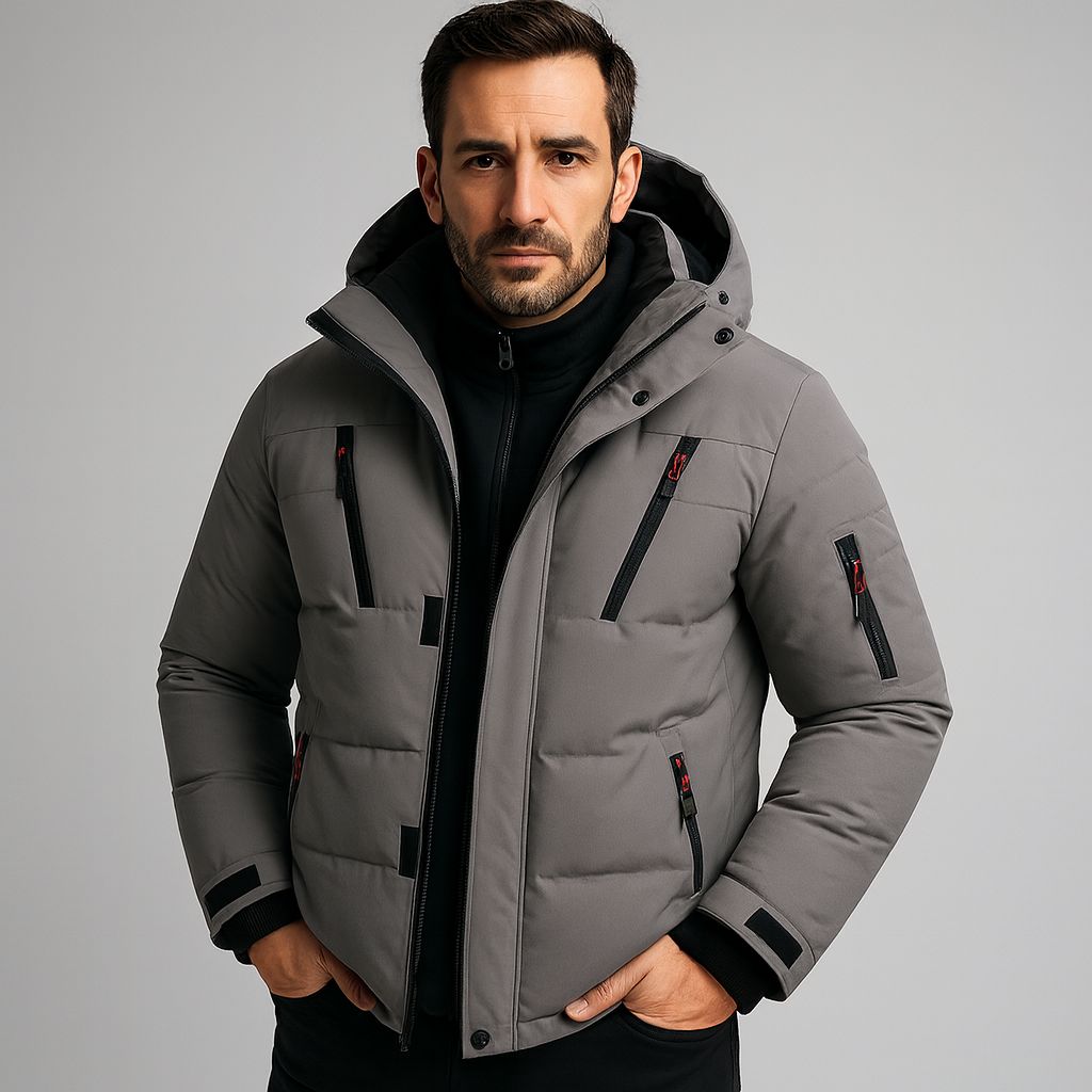 TrendAura | Men's Waterproof Winter Jacket