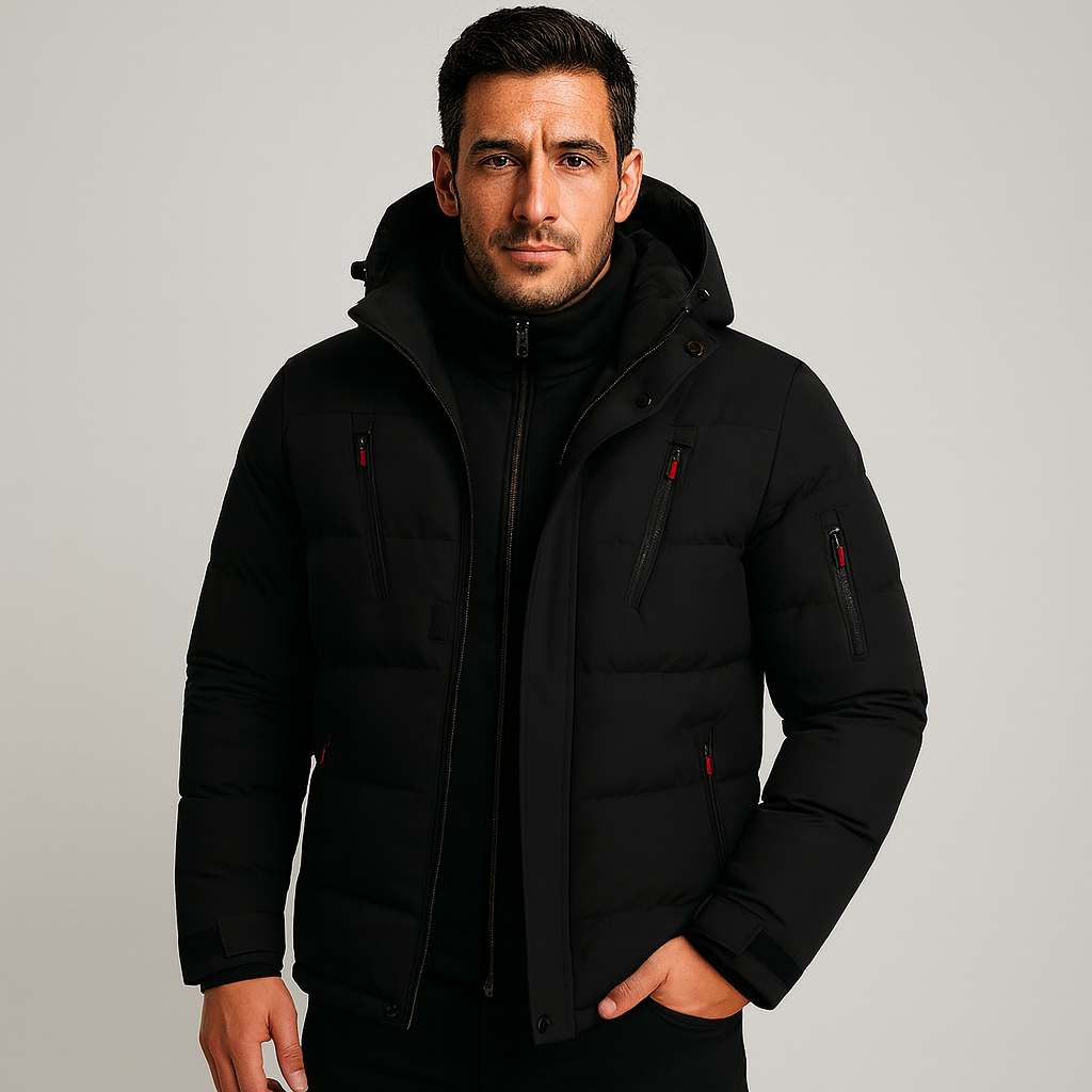 TrendAura | Men's Waterproof Winter Jacket