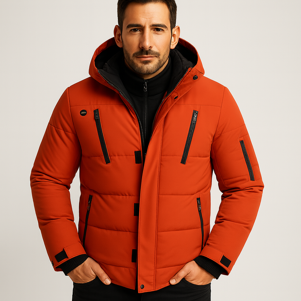 TrendAura | Men's Waterproof Winter Jacket