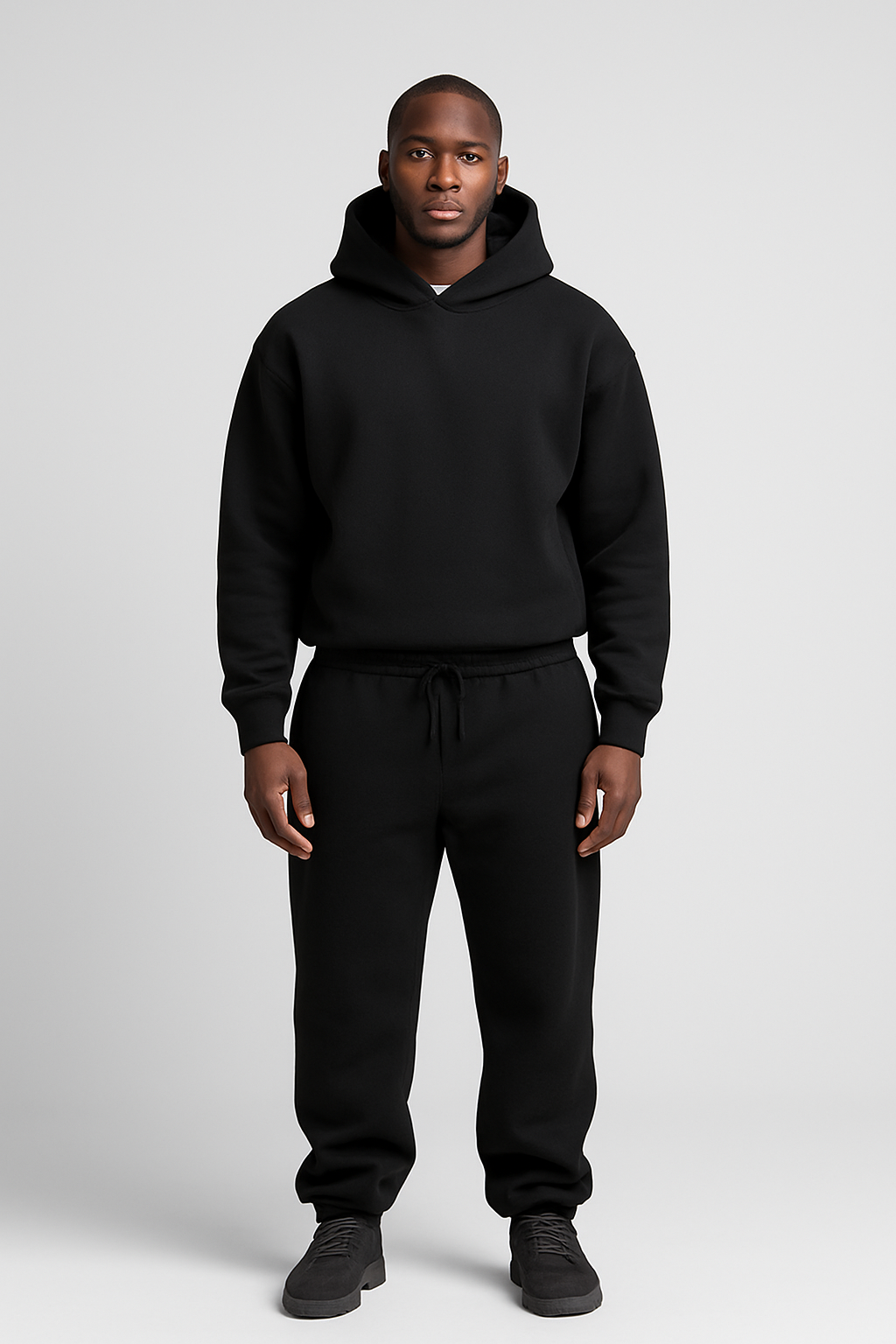TrendAura | Oversized Two-Piece Tracksuit Set for Men