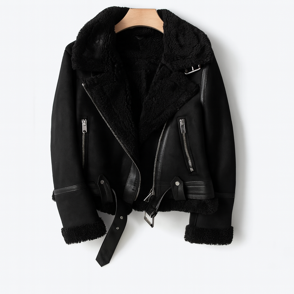 TrendAura | Shearling-Lined Jacket